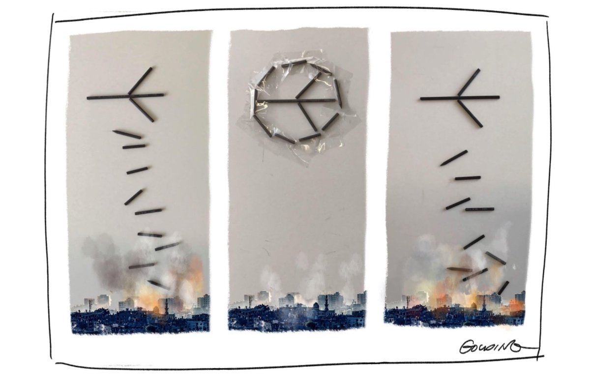 Cessation of the ceasefire. Today's @theage cartoon.