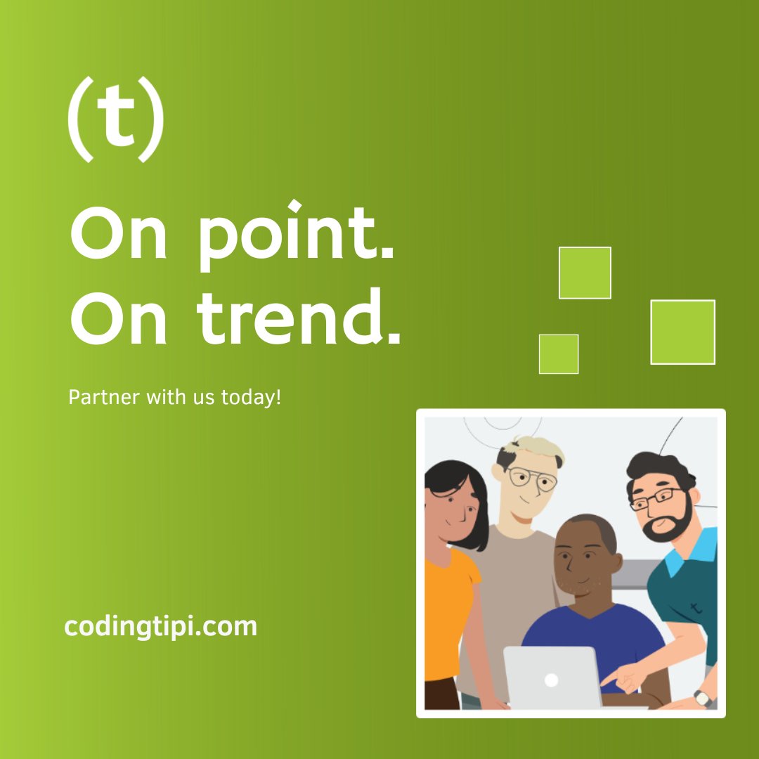 tipi_code's tweet image. If you’re looking for a software development partner that can deliver high-quality results on time and on budget, you’ve come to the right place.

Contact us today and get a free consultation for your project! #tipicode #BlurTheBorders