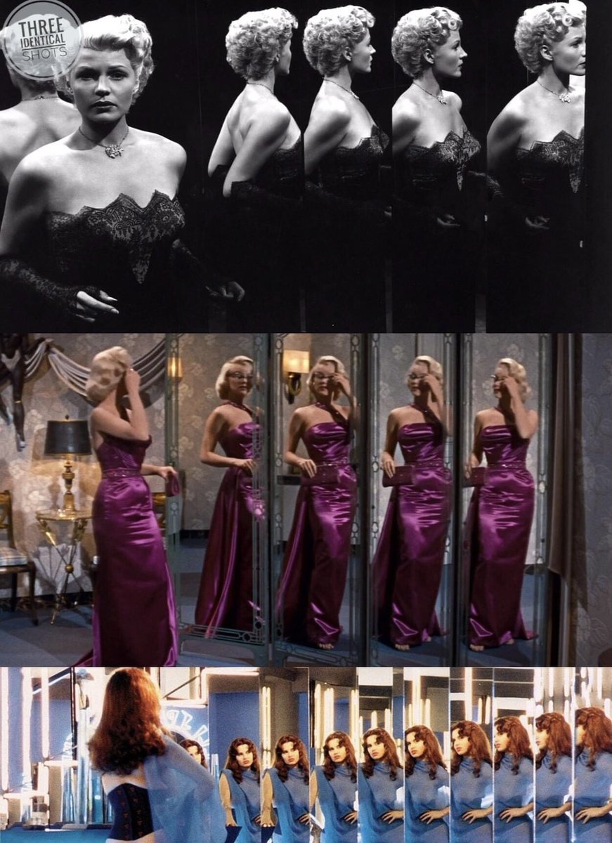 Tres planos idénticos: La Dama de Shanghai (Welles) Cómo Casarse Con Un Millonario (Negulesco) Paprika (Tinto Brass) He recortado la foto para evitar quejas…