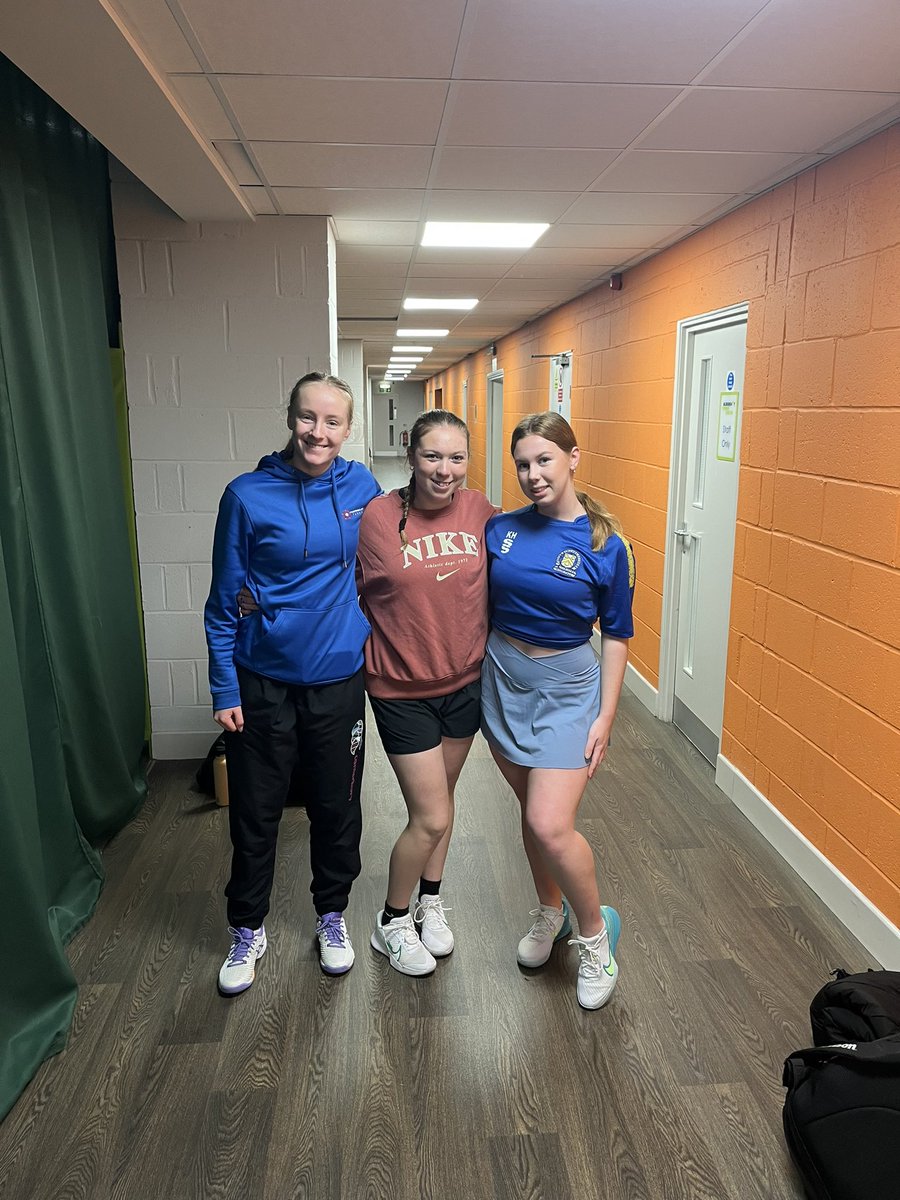 So proud of Harriet burley, katie hart and lily Bebbington finishing 1st, 2nd and 3rd at the regional college championships qualifiers. You are a credit to the club and we are lucky to have you.