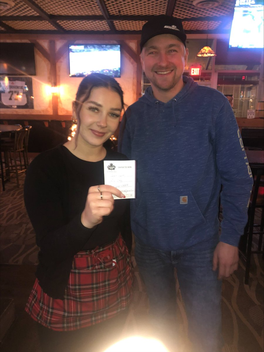 Way to go Carson!  Carson scored seats to see the Winnipeg ✈️✈️.   NOW IT'S YOUR TURN.  Head to Tavern United Fort Garry on Thursday for your chance to see Winnipeg ✈️✈️ vs Colorado on Dec. 16th!  #tavernunited #sportsallthetime