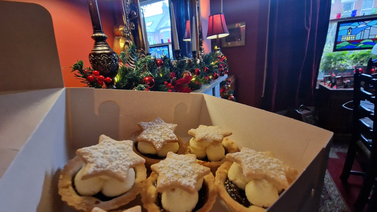 Decorations up and mince pies at the ready!