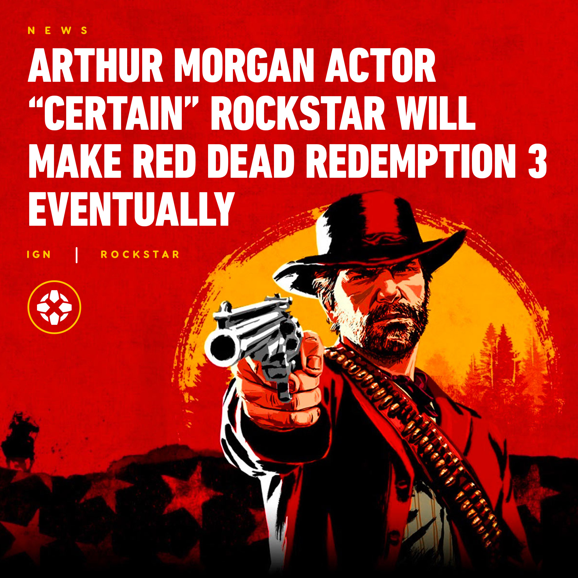 Red Dead Redemption 3 Seems Certain, Says Arthur Morgan Actor