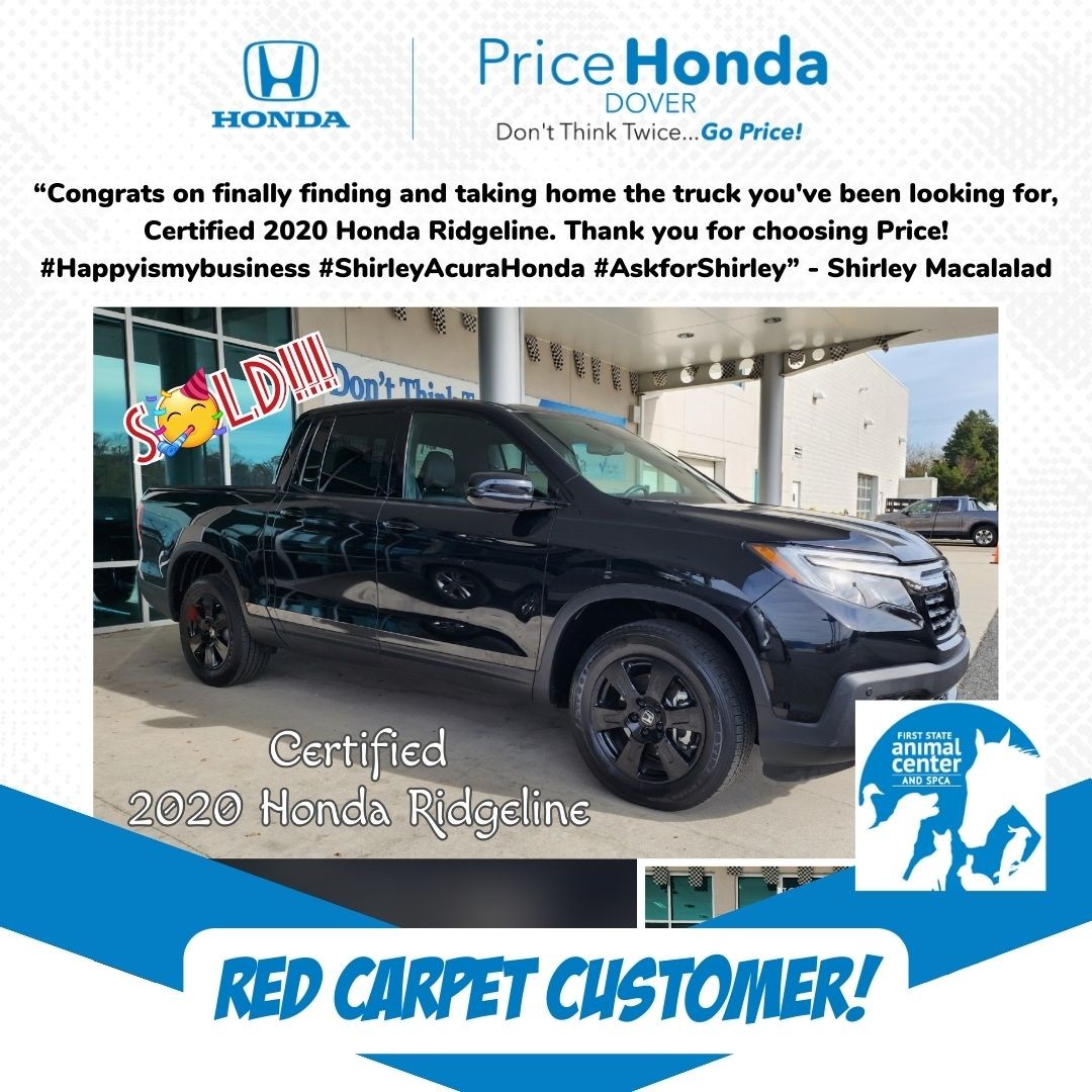 PriceHonda's tweet photo. Look at those smiles on our #RedCarpetCustomers! 🎉🎉 

🔗 Visit soon to check out our inventory or click here to get started! 👉 https://t.co/EP5SY8fOjJ............

#DontThinkTwiceGoPrice #Honda #DoverDE #DoverDelaware #FeltonDE #CamdenDE #SmyrnaDE #WilmingtonDE https://t.co/u0fRVqQg7w