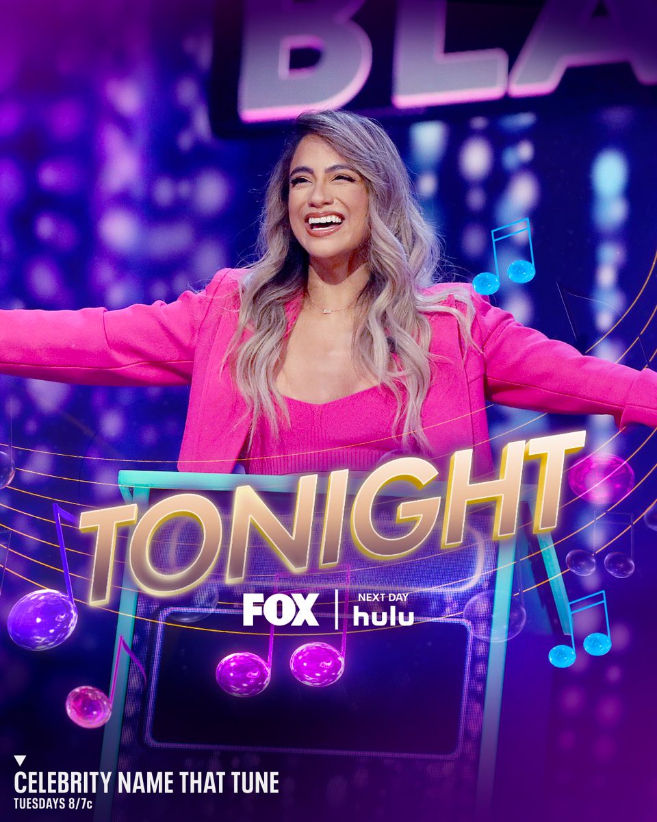 Tonight's agenda: #NameThatTune at 8/7c on @realityclubfox! 📺🎉 I had soooo much fun putting my music skills to the test against the hilarious @LoniLove 🎵 Our episode airs tonight!