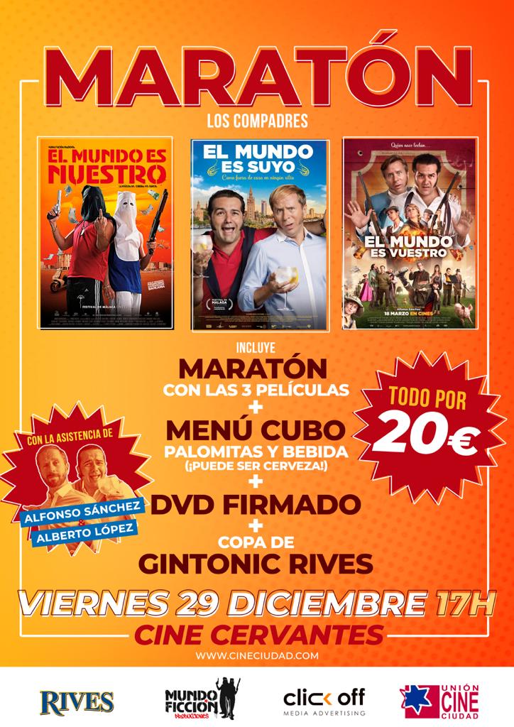 Ya están a la venta las entradas para el "Maratón del Enterismo" ¡Tieso el último! compraentradas.com/Sesion/48/unde…