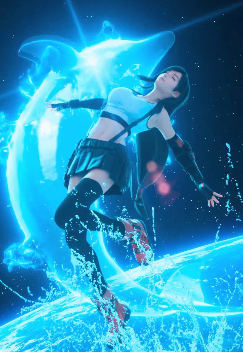 water fairy🐬🐟🪼 #FF7R #FF7 #ティファ