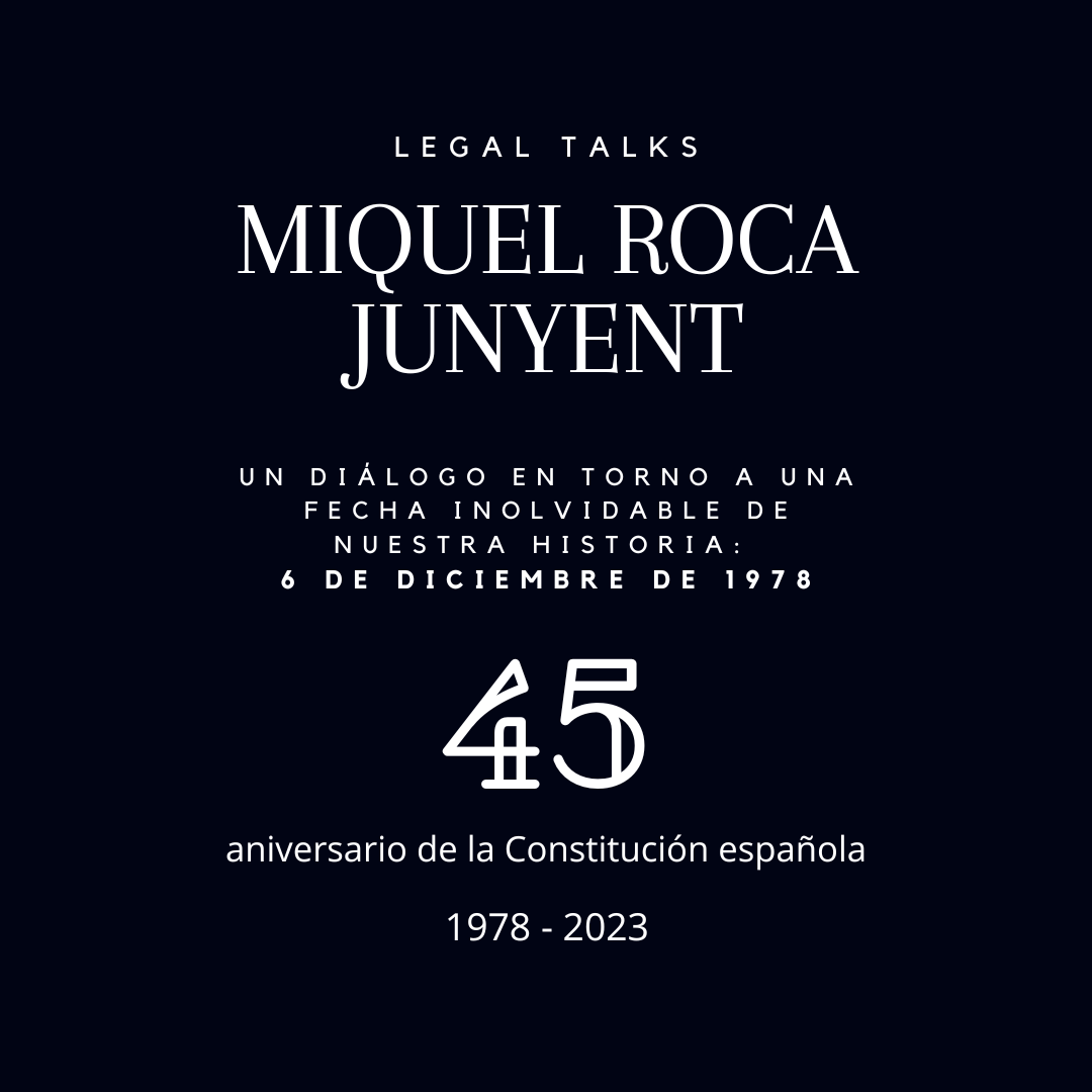DerechoyModaUV's tweet photo. Estrenamos un nuevo espacio, y lo hacemos con un invitado de excepción. 

Mañana, 6 de diciembre, el diálogo completo 

@ari_cdb 

#45añosdecontitución
#MiquelRocaJunyent https://t.co/14XhmPqw1l