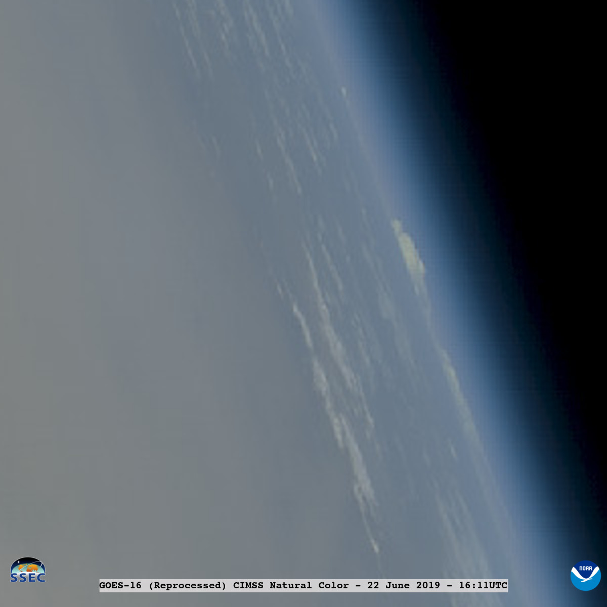 GOESguy's tweet image. The Spin-Scan Cloud Camera (@UW_AOS @UWSSEC) on @NASAEarth ATS-1 was launched on this day (#OTD) in 1966: nssdc.gsfc.nasa.gov/nmc/experiment… &quot;Then&quot; image: SSCC visible image from Dec 11, 1966 and a &quot;Now&quot; composite image from @NOAASatellites #GOES16 ABI (specially reprocessed). #geo2grid