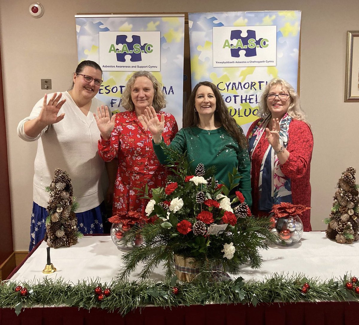 AASC2's tweet photo. Delighted to welcome Becky, new #Mesothelioma UK Specialist #Nurse for #Wales to meet with  #patients &amp; #carers affected by #asbestos exposure .. introduced by Sarah Morgan. We are thrilled to announce that Sarah will continue to work with #AASC building a wonderful ‘team #Cymru’ https://t.co/Jqhrtd2IW5