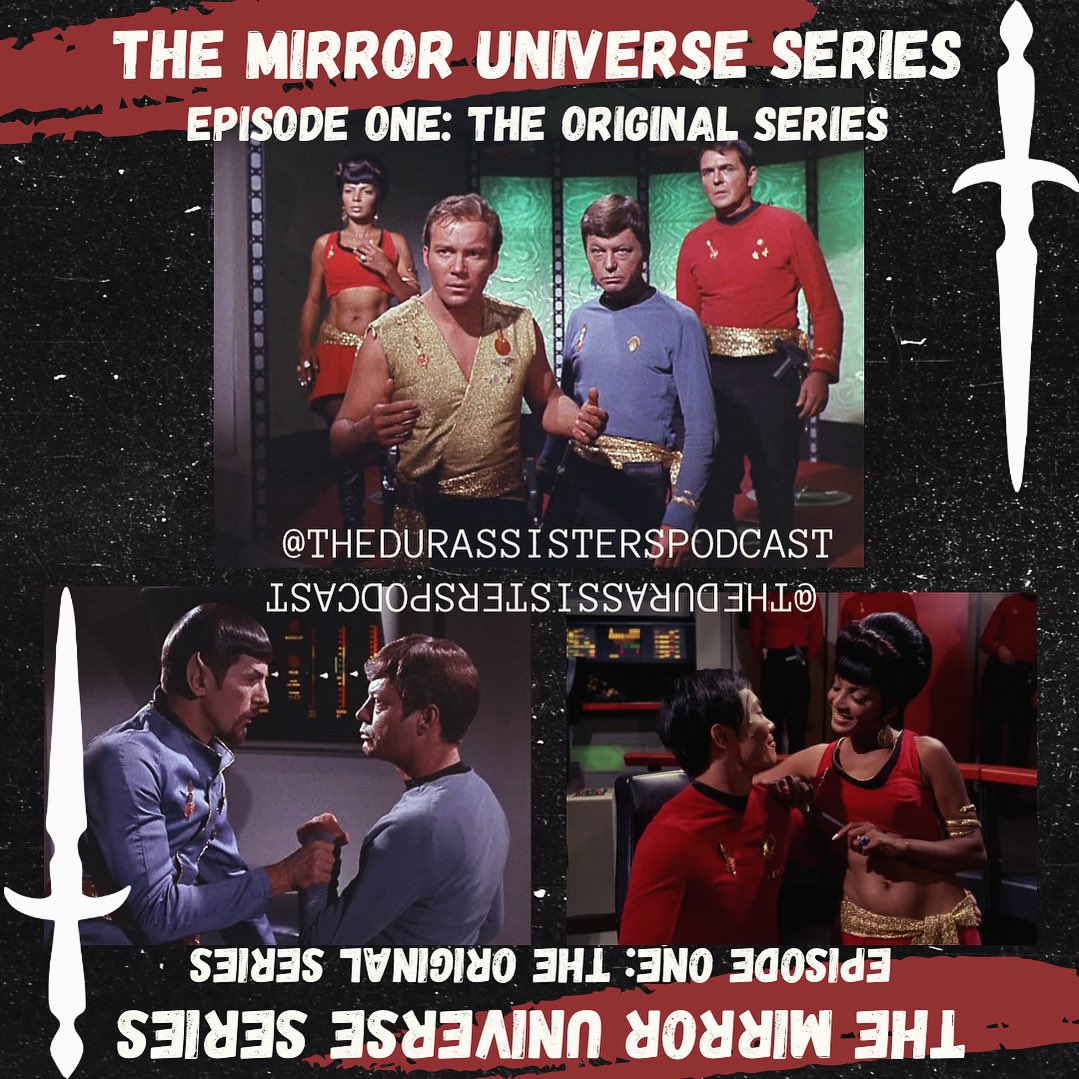 Durassisterspod's tweet photo. Find an Ion Storm then jump into a transporter to join us for the first episode of the Mirror Universe Series! We talk “Mirror Mirror” from the Original Series and talk way too much about Bearded Spock. Listen now anywhere you get your podcasts!
#startrek #beardedspock https://t.co/KWITYFsF90