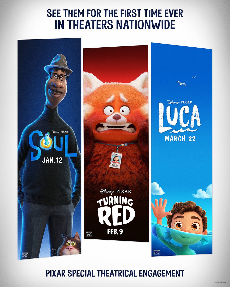 SourLemon 🍋 on X: Pixar has a announced their next animated