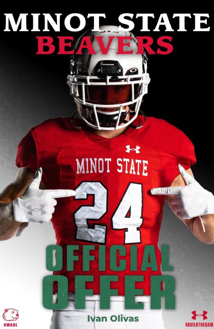 After a good convo with @Coach_Garnett7 I'm grateful to announce I have received an offer from <a href="/MSUBeaversFB/">Minot State Football</a> <a href="/KamrynBennett/">Kam Bennett</a> <a href="/CoachThiele/">Tim Thiele</a> <a href="/RonTBAOL/">Ron Sowers</a> <a href="/CoachPerrone/">Coach Perrone (My Recruits)</a> <a href="/CoachComes/">Coach Comes</a> <a href="/CoachMcClureTBA/">Derek McClure</a> <a href="/cuff_lee/">COACH  WALTER LEE CUFF</a> <a href="/Cehsfootball/">Centennial Coyotes Football</a>