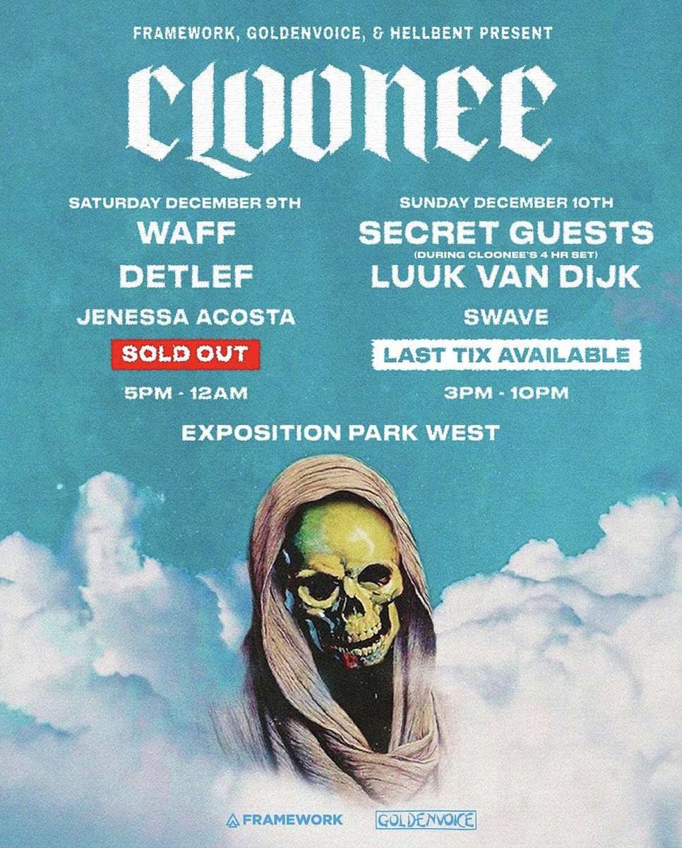 swavesound's tweet photo. This Sunday @Clooneeuk 🤝🏽

Who am I seeing there👀 https://t.co/rucQjqQBIT
