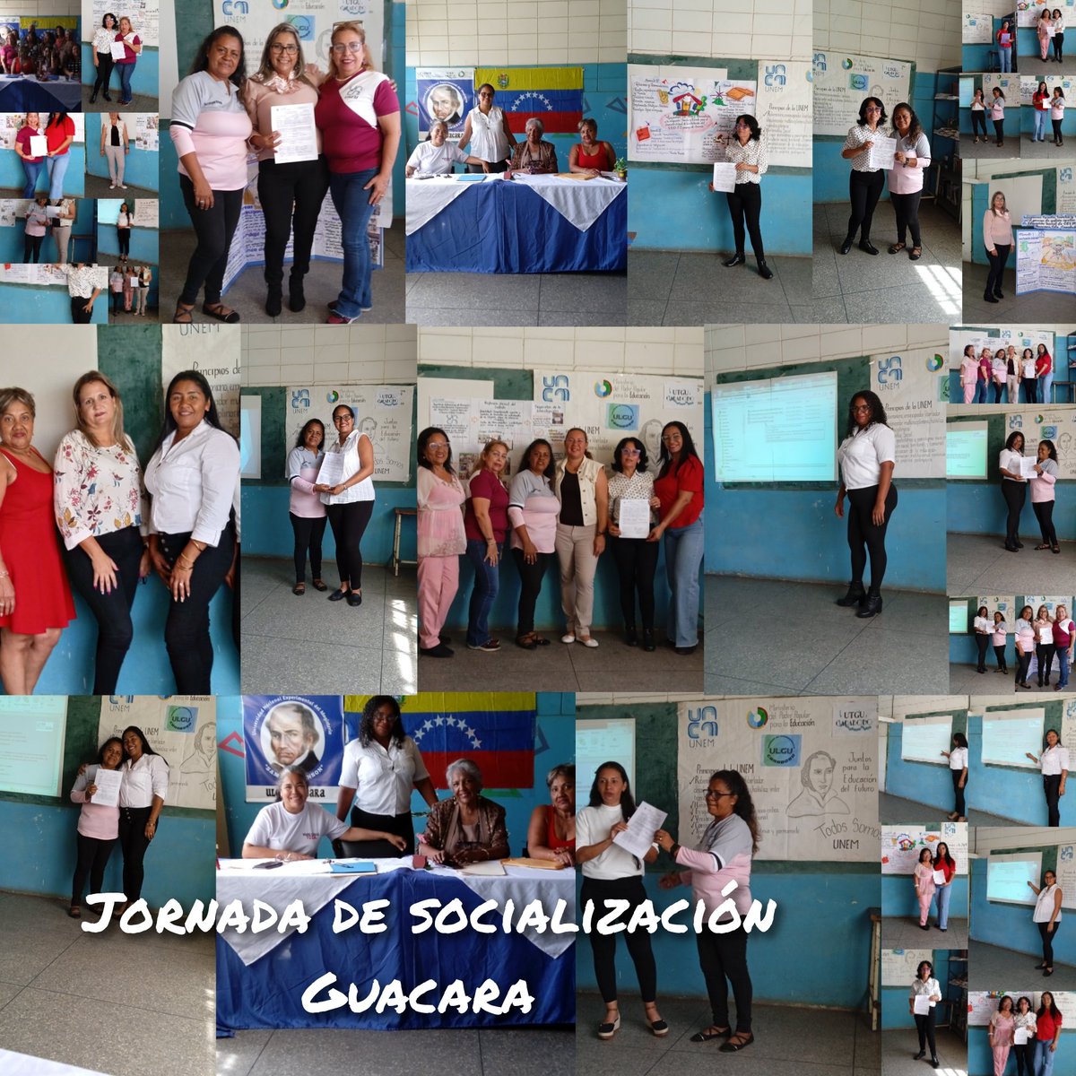 #Enterate hoy #05D se llevó acabo las Socializaciónes de los  diferentes programas en las siguientes Áreas Educ. Inicial, Educ. Primaria y en DDNNSACP.  Tenemos la dicha de tener próximamente tendremos 09 nuevos profesionale Felicidade
<a href="/UnemCarabobo/">UTGUCARABOBO</a> 
<a href="/SomosUnem/">SOMOS UNEM</a>