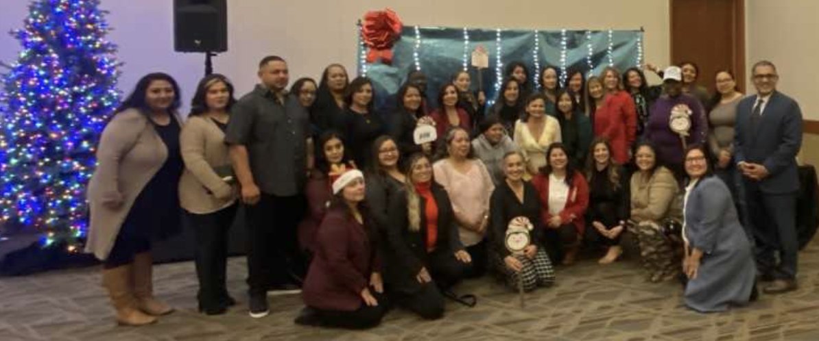 LaVernePUSD's tweet photo. Our executive board members at the holiday family engagement luncheon with the #FirstDistrictPTA community. #ProudToBePUSD https://t.co/dgCpLo4uWf