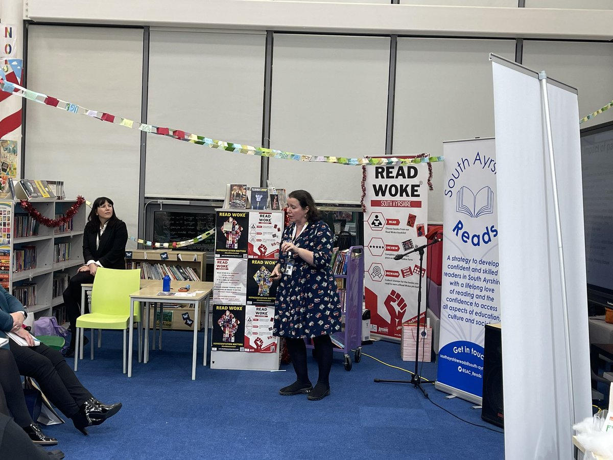 Thank you to all who attended and supported our @SACEducation @scottishbktrust #ReadingSchools launch event @PWKAcademyLib 

Great to know so many of our schools are on the journey and that others are keen to get started 🏅🥈

The reading support network here is superb! ❤️📚

1/2