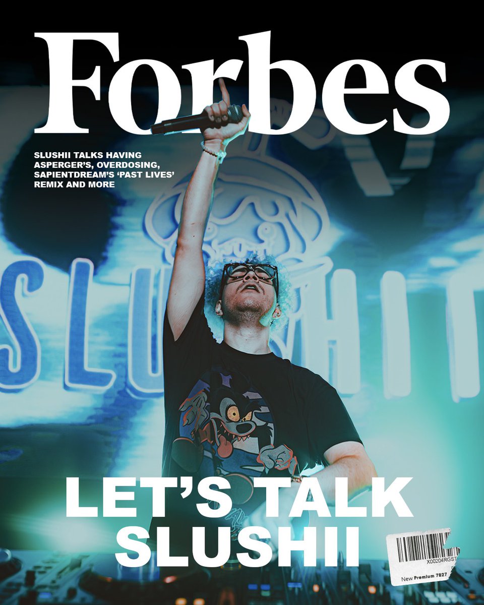 SlushiiMusic's tweet photo. Last month I sat down and spoke with @Forbes we talked about my life, having Asperger’s, my Overdose in 2022, everything going on with @sapientdream, and much more 🩵

Go check it out 🙏

https://t.co/DyUTzyr465 https://t.co/aOM36HxneC