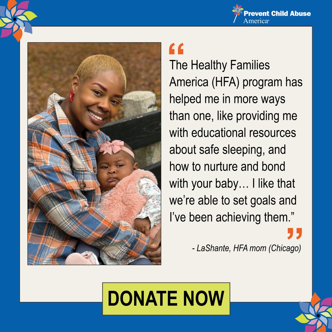Prevent Child Abuse America (@pcaamerica) on Twitter photo Supporting parents is the best way to help kids. <a href="/PCAAmerica/">Prevent Child Abuse America</a> and our signature home visiting program <a href="/HFAatPCA/">Healthy Families America</a> helps parents and their children lead healthier, happier lives. Help us reach our goal to impact 20,000 families this month. Donate today: preventchildabuse.org/donate Supporting parents is the best way to help kids. <a href="/PCAAmerica/">Prevent Child Abuse America</a> and our signature home visiting program <a href="/HFAatPCA/">Healthy Families America</a> helps parents and their children lead healthier, happier lives. Help us reach our goal to impact 20,000 families this month. Donate today: preventchildabuse.org/donate