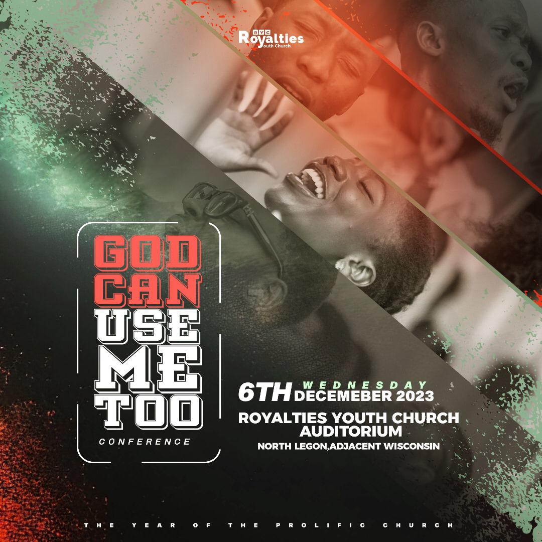 CeWorship_ryc's tweet photo. "God Can Use Me Too" is a special service happening tomorrow 🥳🥳🥳 
Remember this, "those who think they have nothing to offer are the ones God can use"

#pastordavidosae #pastorwisdomklatsu #ceryc #ceroyaltiesyouthchurch #midweekservice #wednesday https://t.co/u9f796EZAq