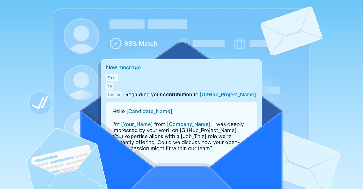 getprogai's tweet image. ✉ Improve your outreach to technical talent! By tapping into software engineers&apos; GitHub contributions, create emails that truly resonate with their expertise and interests.
 👇 Check out our featured email template below. 

#TechTalentRecruitment #ProgAI #PersonalizedEmails