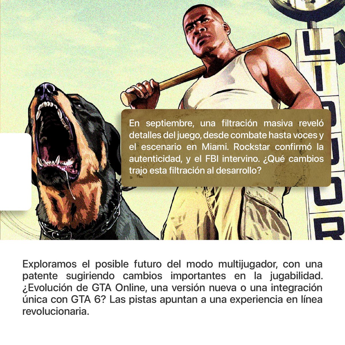 Digitandord's tweet image. ¡Ay, ay, ay! Por ahí viene la GTA VI y estamos emocionados 🤩

¿Qué les parece? 😁🎮 
#Digitando #RD #Tecnologia #gta6