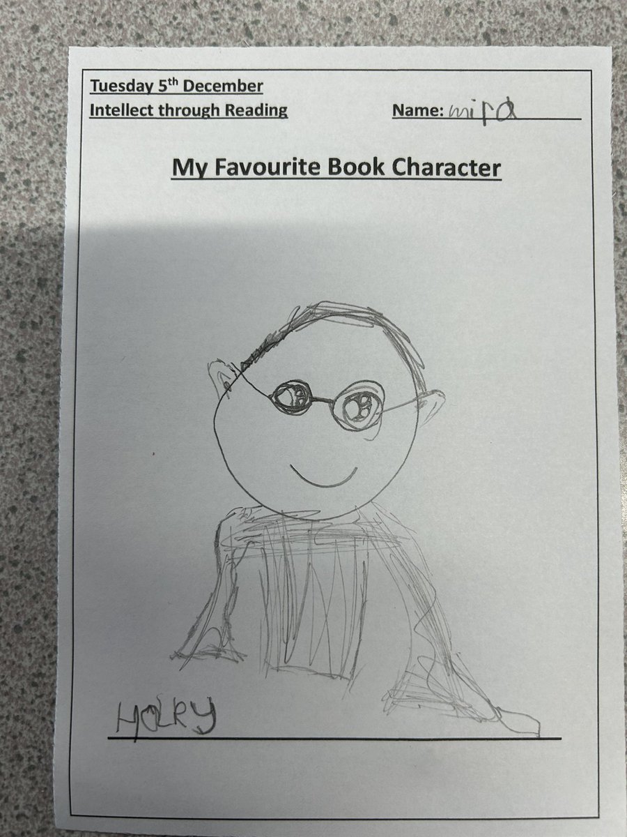 WalburgaSchool's tweet photo. For intellectual day, Y1’s theme was intellect through reading. We had to draw our favourite book character. Here are a few examples 🤩📚 @bcw_cat #wellbeingcharter #intellectualday https://t.co/34EbUDNnjO