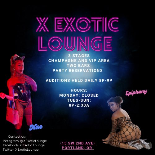 XExoticLounge's tweet photo. X Exotic Lounge this week 💖 https://t.co/i0by0pY4NH