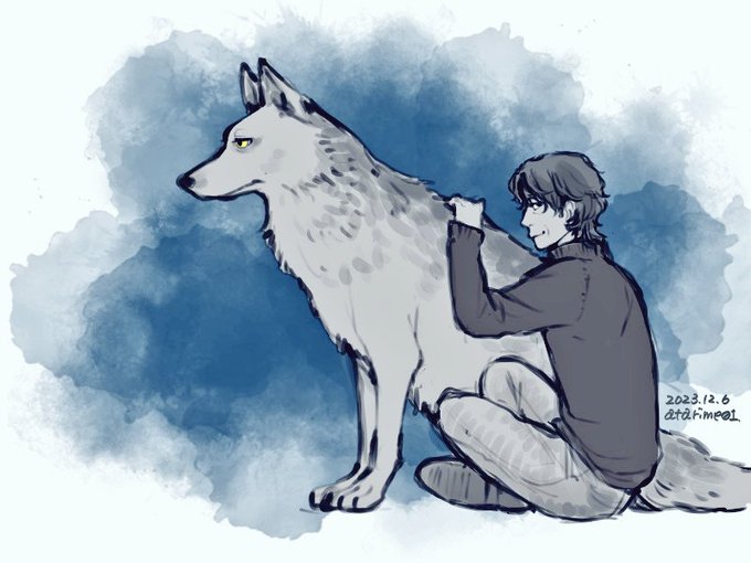 「short hair wolf」 illustration images(Latest)