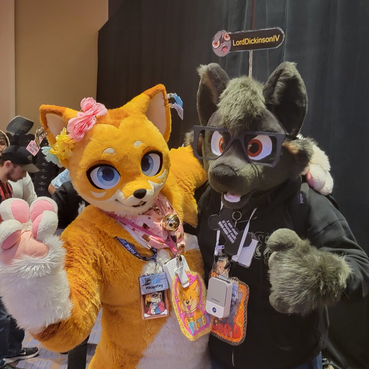 LordDickinsonIV's tweet photo. @BardicRJ Bork, sad I missed ya at MFF was running all ragged throughout the con.😥 https://t.co/pmbk1n1K4M