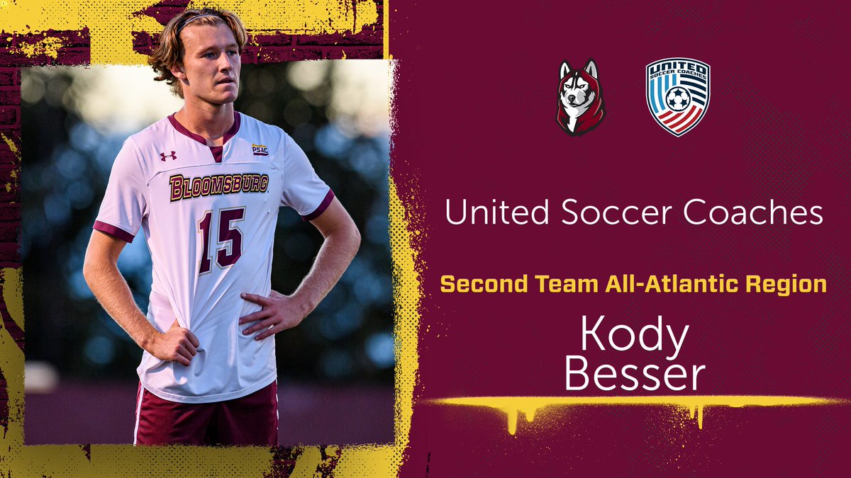 Kody Besser receives the first United Soccer Coaches All-Region nod for men's soccer since 2017! 📰: bit.ly/482GskX #Unleashed