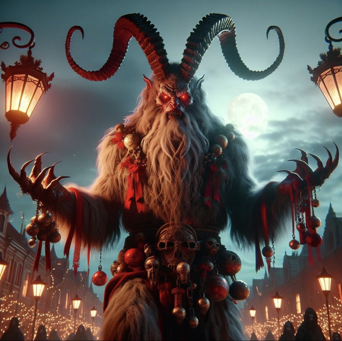 Ainskyai's tweet photo. Dec 5th: Krampus is coming to town.
🎶🎄🌒👹

#AIartistcommunity #StarryAI #aiart  #ainksyai #DALLE3  #MageSpace #AIartistcommunity #aiartist #AI #Christmas #Xmas #Krampus #SaintNicholas #AlpineFolklore #Naughty https://t.co/b13rbFDpsw