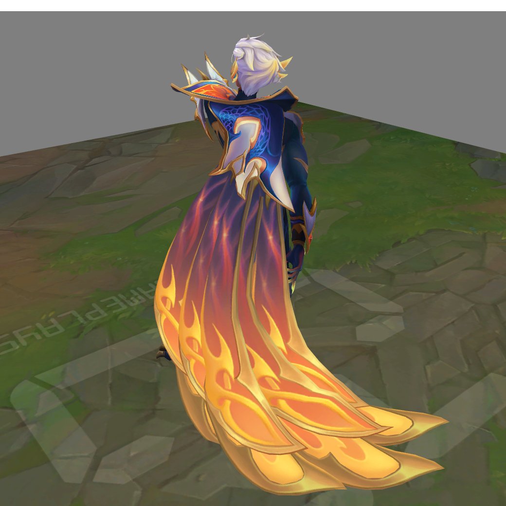 Base & Prestige Dragonmancer Rakan in - game model 🐉 Which one