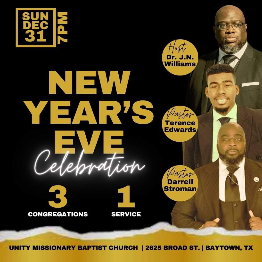 UnityBaytown's tweet photo. Mark your calendars! https://t.co/cHtbGHzNGH
