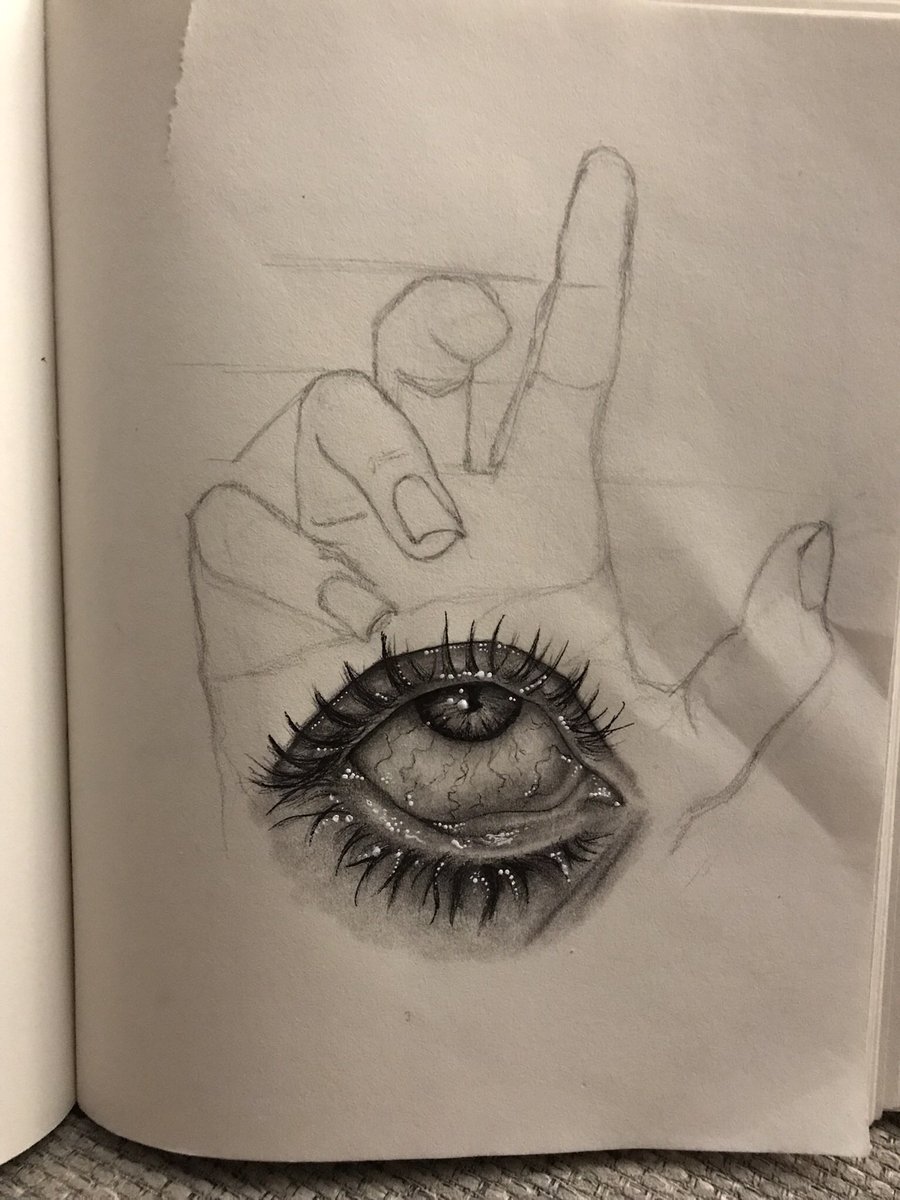 You know I love an eye drawing