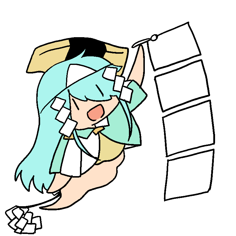 「最近は漫画の構図を考え続けてるだわさまぁ一人だとなかなか進まないのだわさがね 」|亀⑨のイラスト