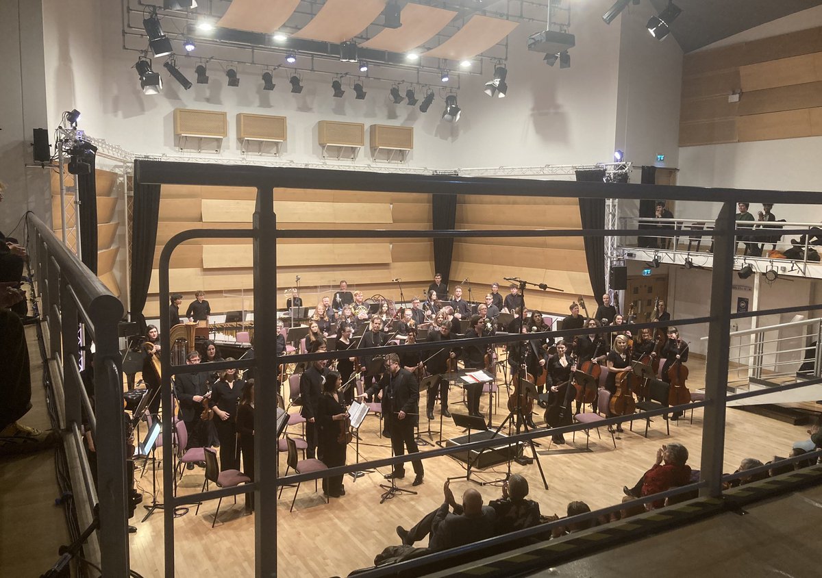 MadeleineM_Vln's tweet photo. Thank you for inviting me to the partnership celebration @LeedsMusicDrama & @Opera_North_Ed @laurafcanning @ProfJoeWilson Inspiring panel @PGtipss @Keranjeet @Philmb75 +enjoyable concert @george_conducts @LCEventsEnts Look fw to collaborating with you on #RedViolin Leeds Oct‘24! https://t.co/CZjSGppktH
