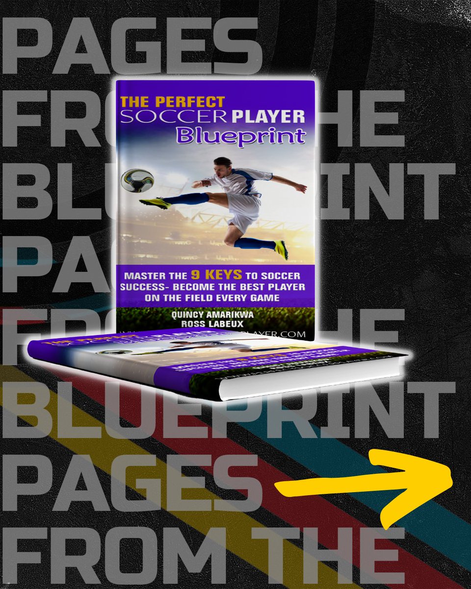 Perfect_Soccer_'s tweet photo. Learn how to develop your Soccer Self Confidence! π§ πͺ
Grab your copy of The Perfect Soccer Player Blueprint π Master The 9 KEYS To Soccer Success
β½οΈπββοΈπββοΈBecome the best player on the field every game π―
π https://t.co/tLcan6F5ur π
#pagesfromtheblueprint #9keys #soccerIQ #perfectsoccerquote #soccerConfidence #TheMasterSoccerInvestor
@QuincyAmarikwa @perfect_soccer @perfectsoccerquote @evlvnfts @evlv.online