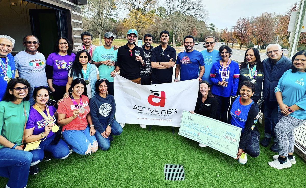para_guide's tweet image. Thank you to all who donated in support of Para Guide for #GivingTuesday last week, &amp;amp; a very special thank you to Active Desi here in Charlotte, who came together in a big way to support Blind Athletes. 🌟

#Accessibility #Opportunities #GivingSeason #GivingSeasonCLT 
@shareclt