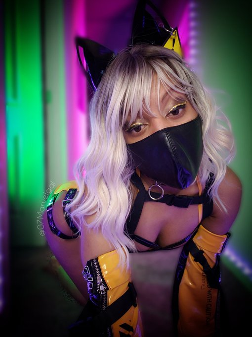 💕NEW COSPLAY ALERT💕  CYBERKITTY 💋  Purchased Off My WISHLIST By Legend71 💕⛓ All Finished With The Last