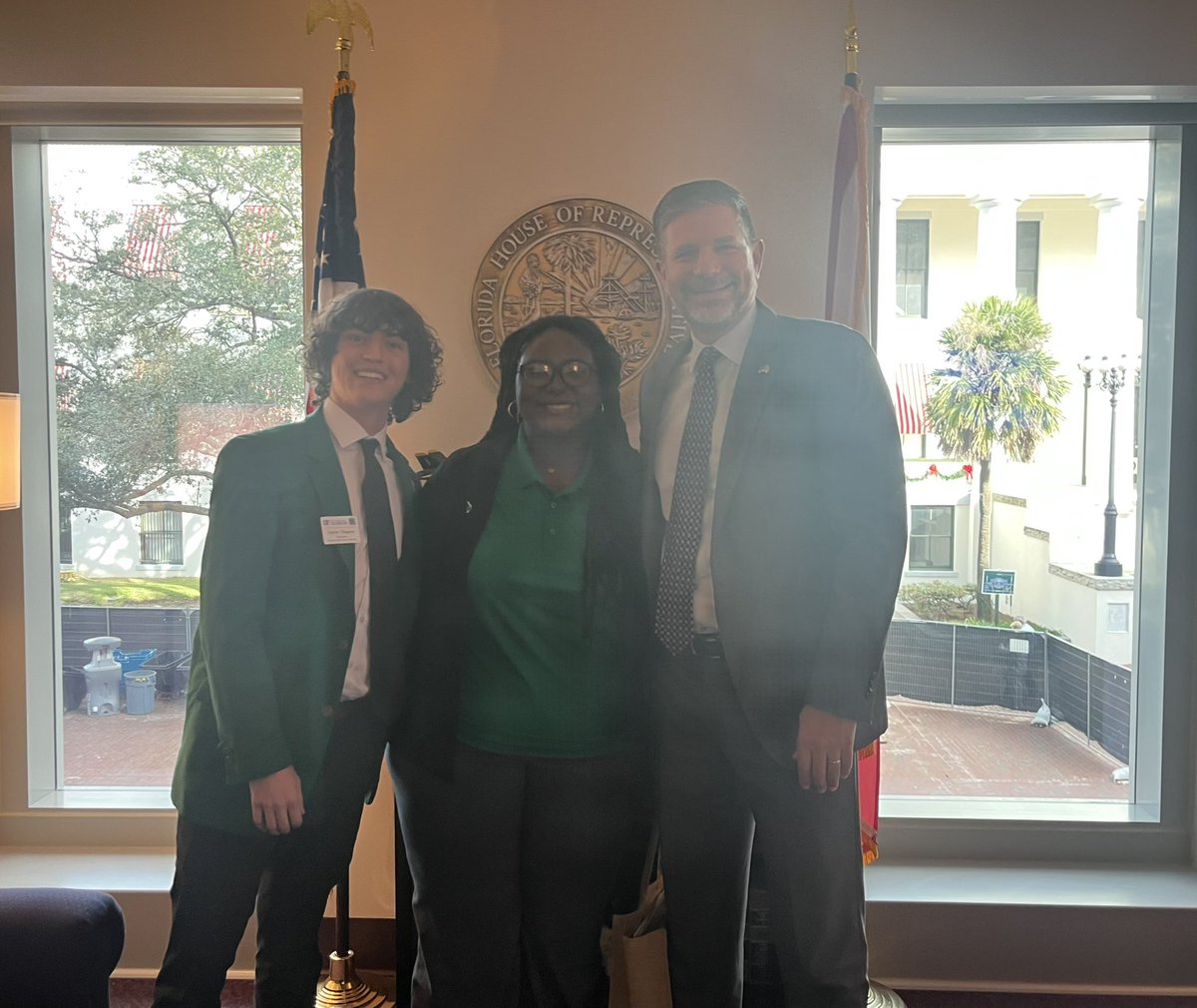 Great seeing Rep. @SamGarrison155    🍀🐊