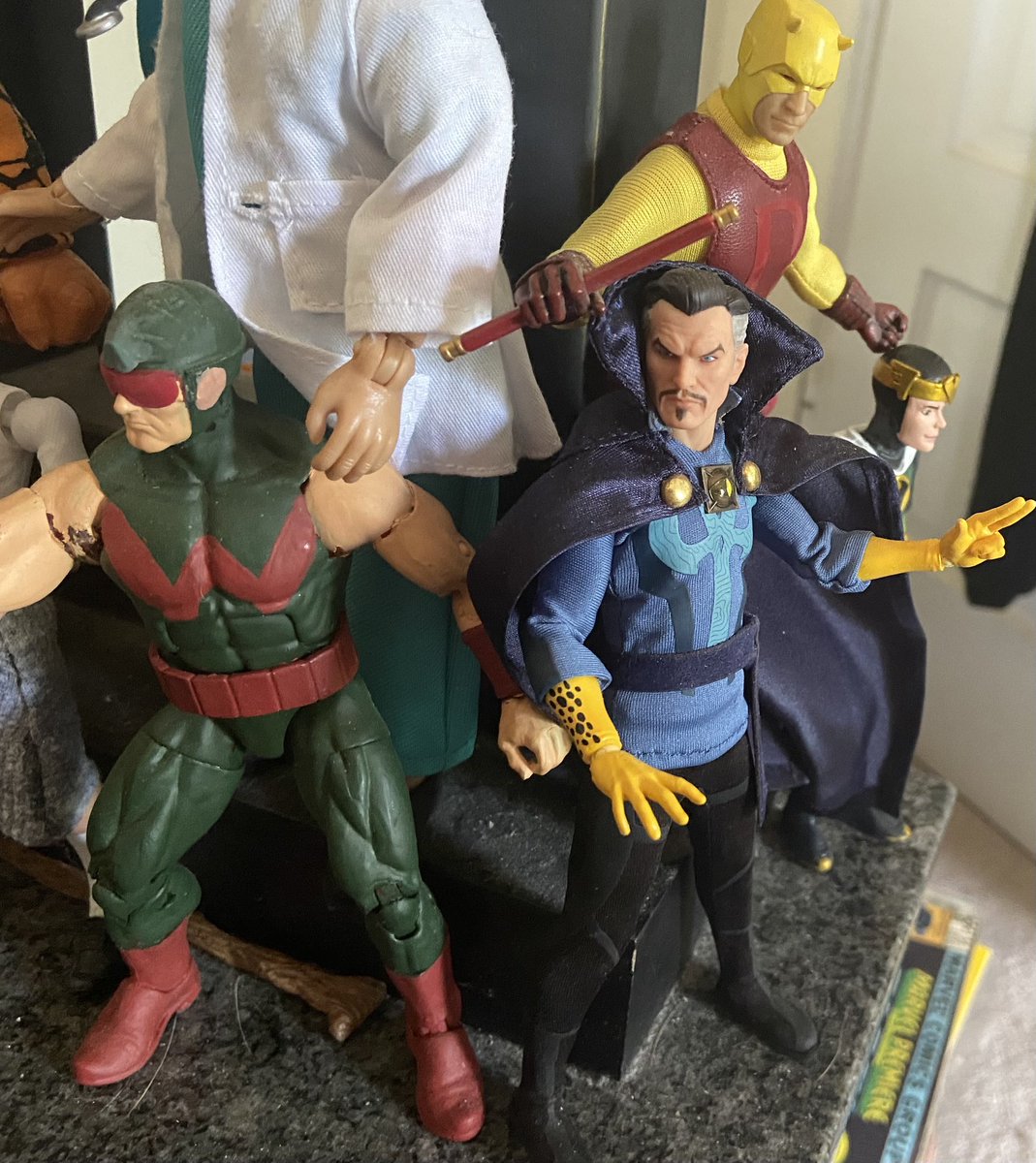 Mrfntstc2022's tweet photo. Silver age Wonder Man, Dr Strange, and Daredevil
#wonderman #drstrange #daredevil #MarvelSilverAge https://t.co/M5zAbDejn0