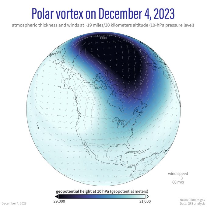 Polar Vortex on Dec 4, 2023
