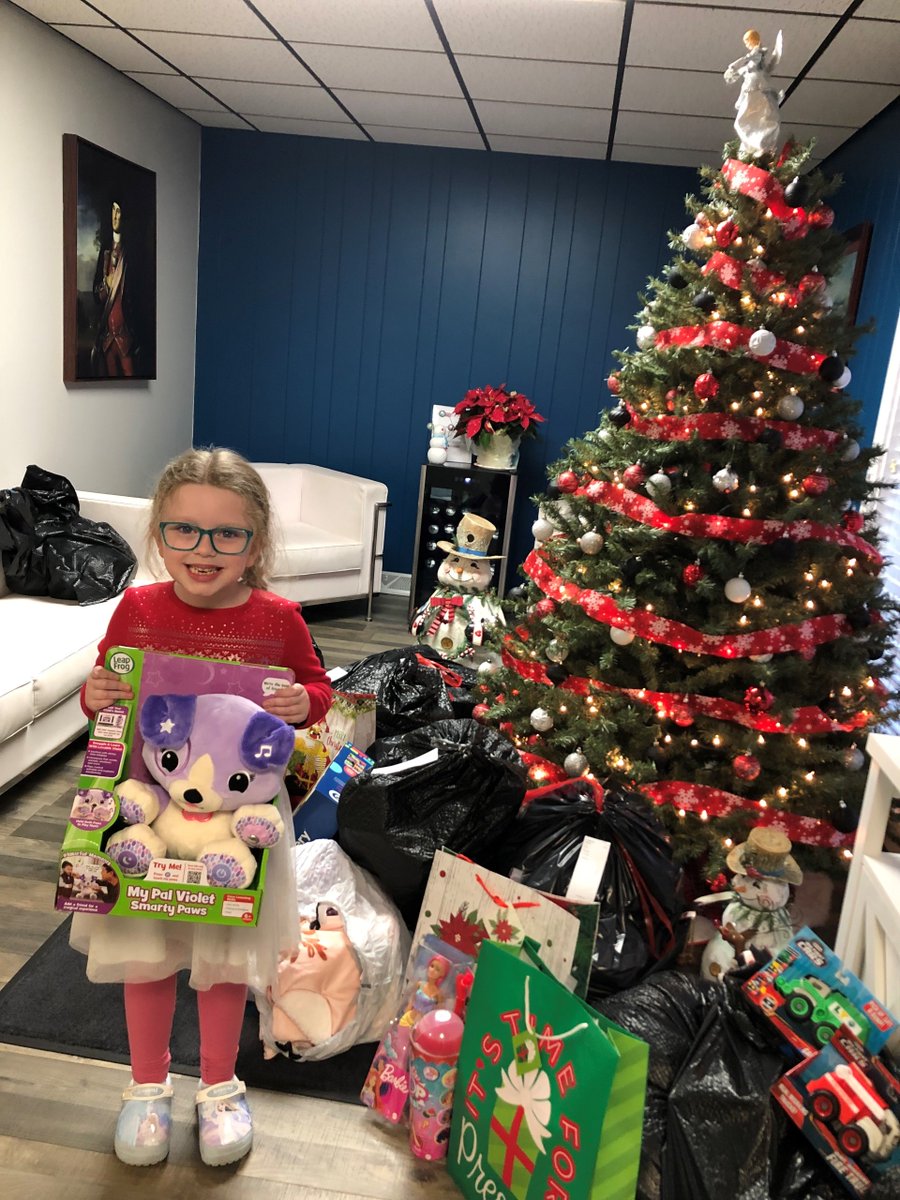 Every year our employees, with the help of their families, shop for the <a href="/salvationarmy/">The Salvation Army</a> Angel Tree Project.  We are so excited that we got to help provide Christmas gifts for 22 kids this year!  A big thanks to Isabelle for helping! #AngelTree #WesternMD