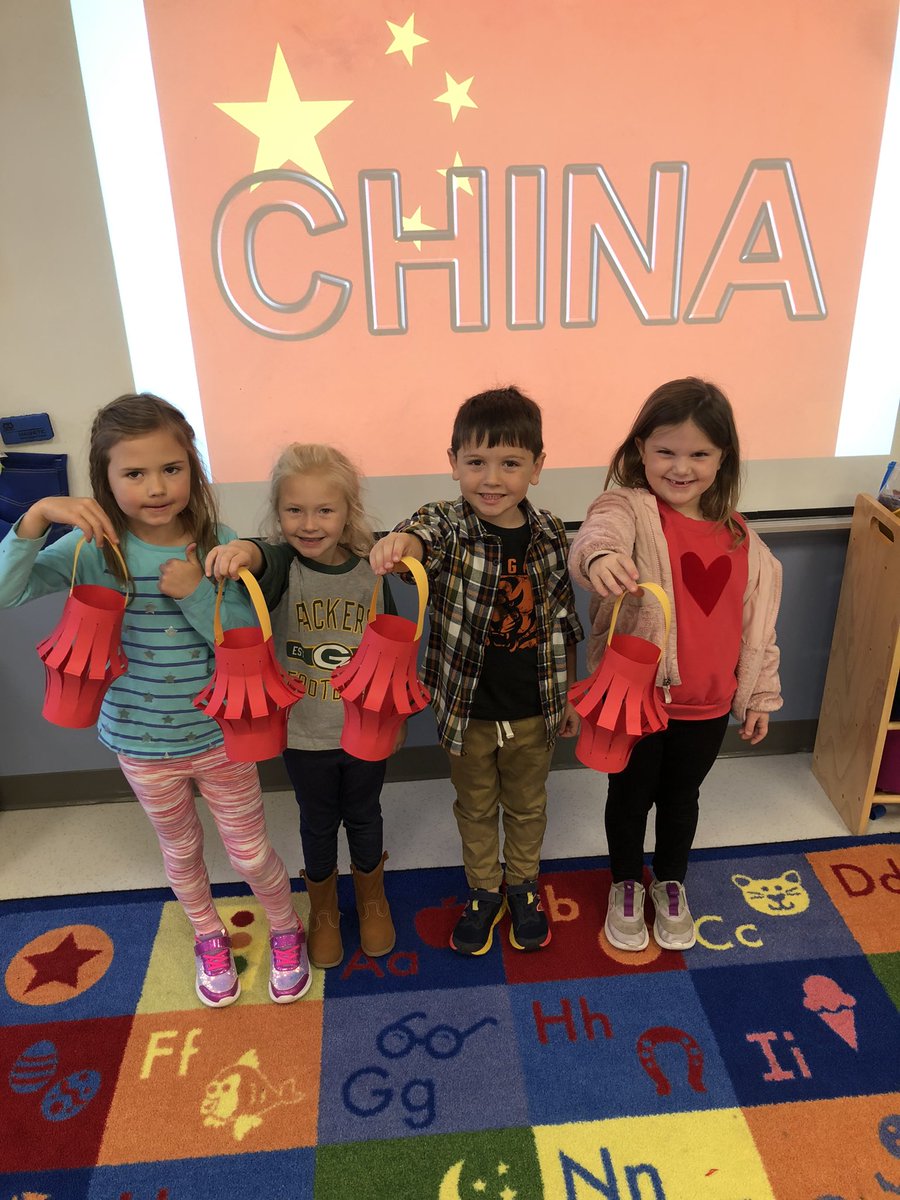 We learned about the Chinese New Year and created these lanterns to go along with this holiday. It was a great kickoff to learning about other cultures and how people around the world celebrate! #WCconnects @WestCler