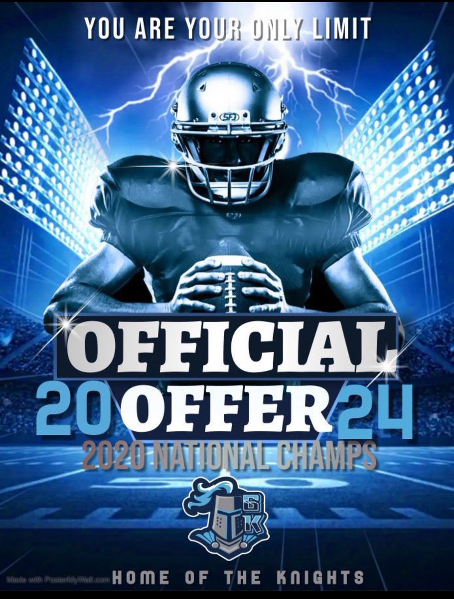 I'm blessed to receive an offer from Georgia Knights Prep Academy    @GeorgiaKnights1 #AGTG 
<a href="/BigCoachSwain/">Clarence Swain III</a>