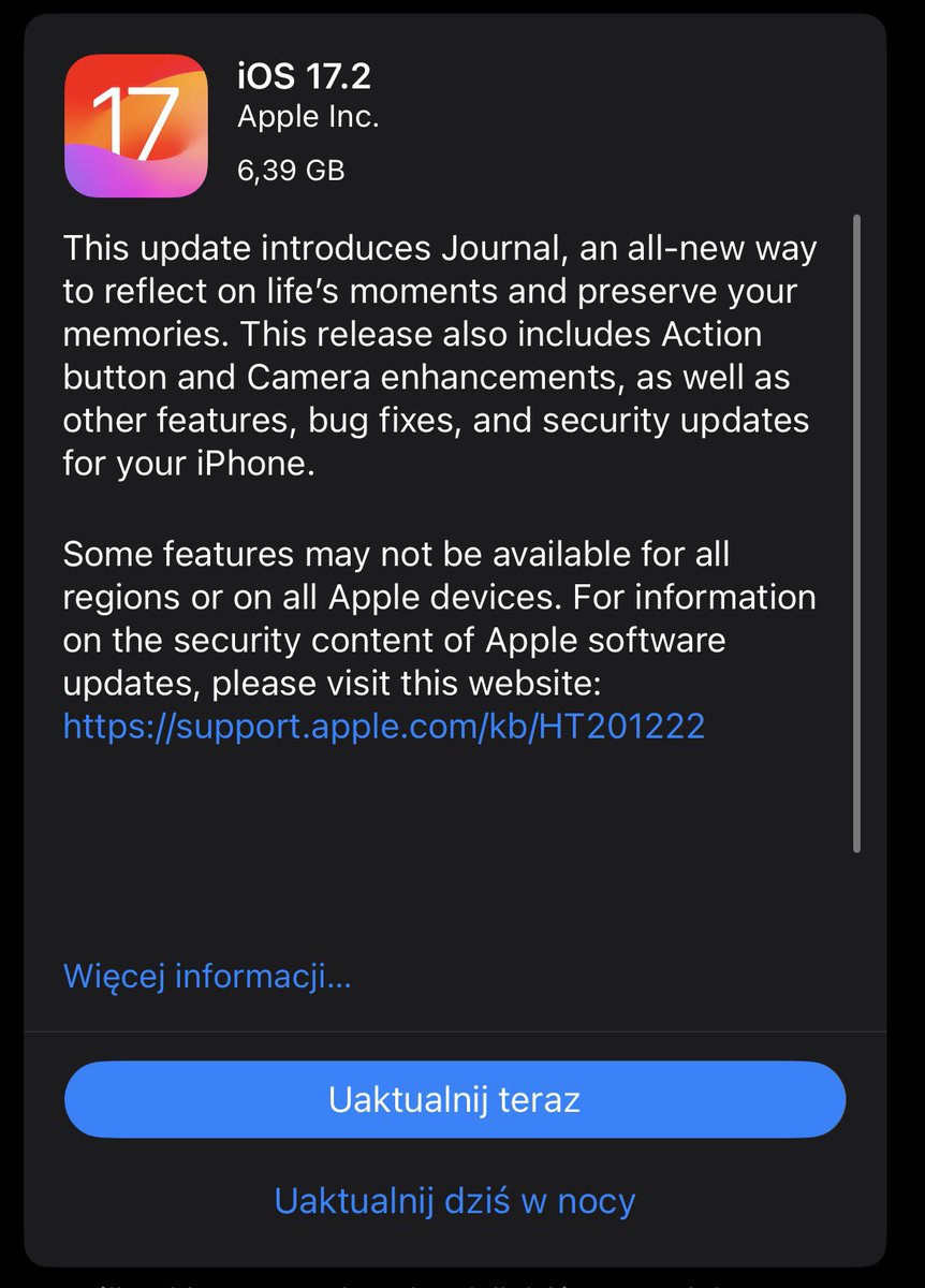 TomekC89's tweet image. Na wieczór trochę aktualizacji #iOS #WatcOS #tvOS #audioOS