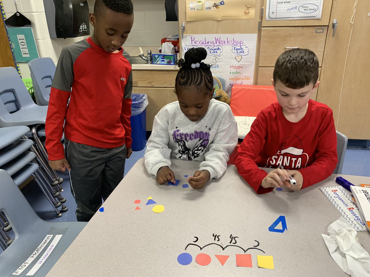 Some shape shifting in math today!