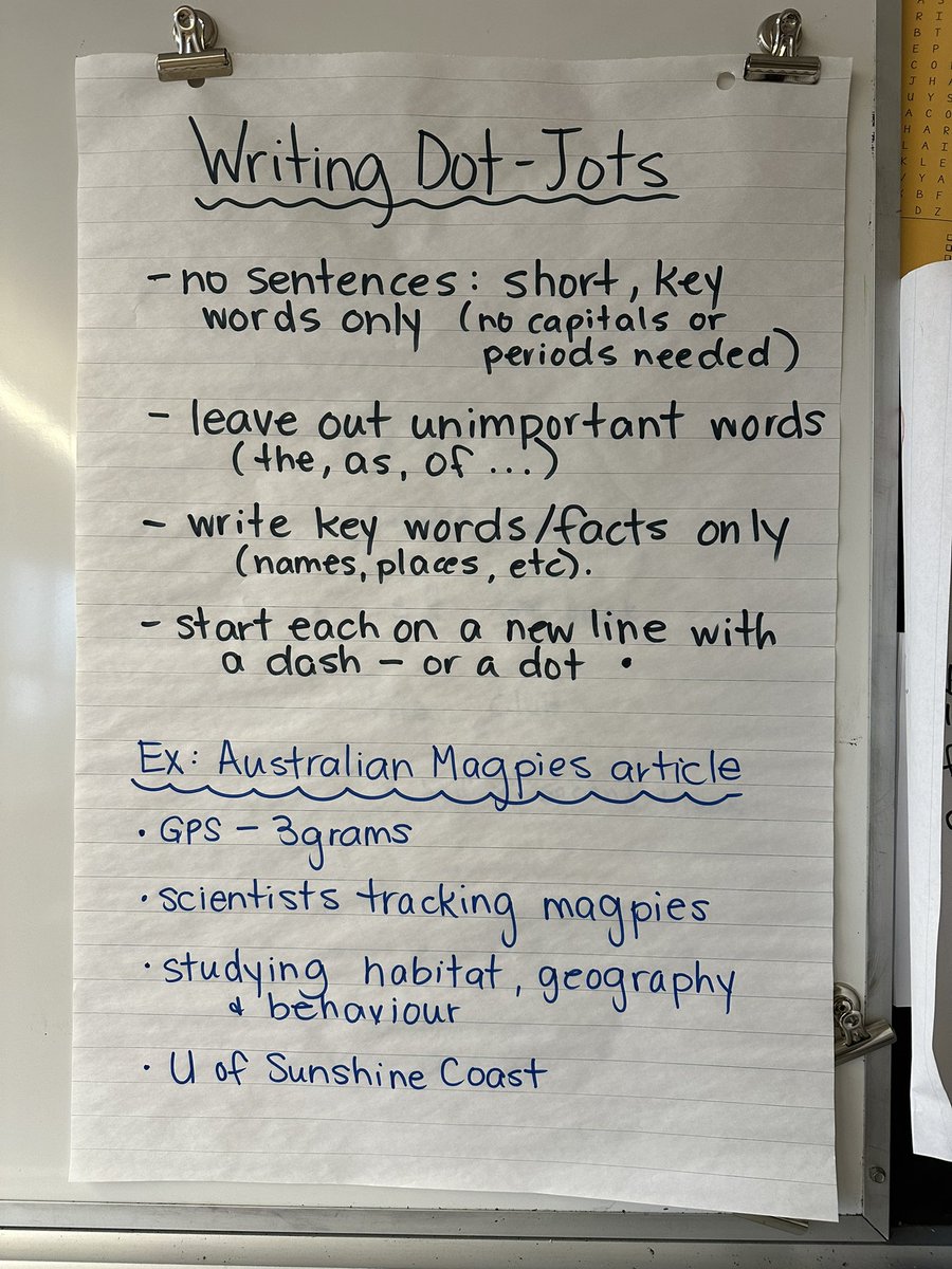 We’re reviewing how to write efficient dot-jots.