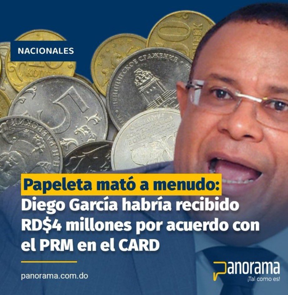 melvinleonel's tweet photo. Boletín final Colegio Abogados, CARD, 2023:
@TPotentini 11, 473 48.77%
#YohanLopez 10,817 45.96 %
Lecturas:
1)
@luisabinader y los gobierni$tas son minoría. Perdieron de alianza #RescateRD PLD-FP-PRD
2) Quien investigará los millones de candidato @PRM_Oficial ? https://t.co/EYaHRq5seK